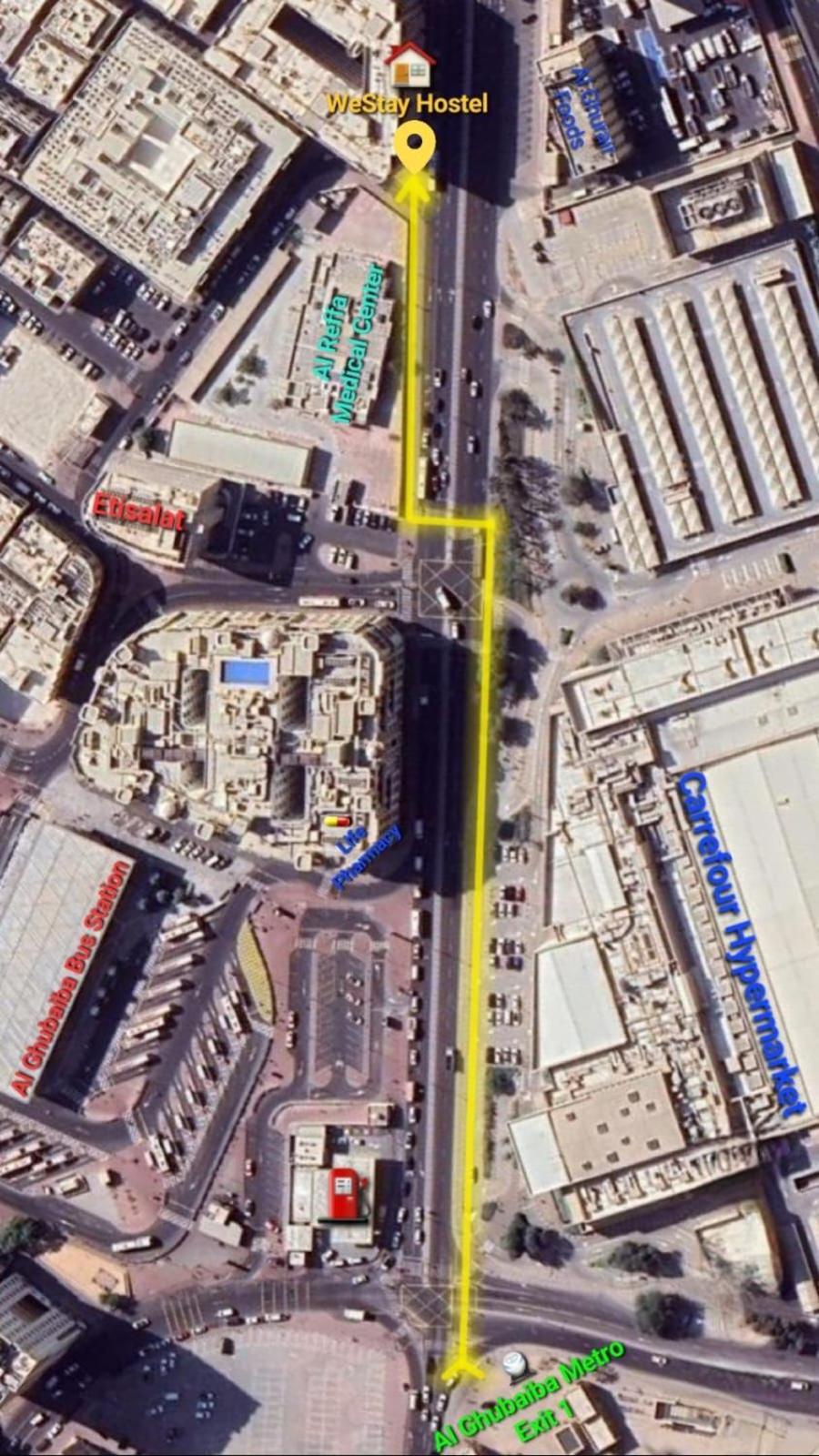 Westay Hostel Dubaj Zewnętrze zdjęcie
